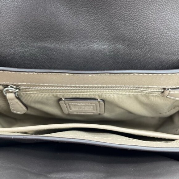 Coach Page Crossbody Glovetanned Leather With Tea Rose Tooling - Picture 8 of 13